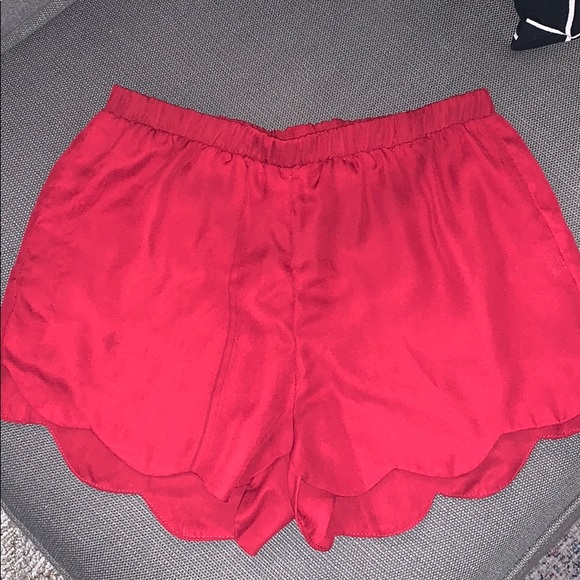 Pants - cute scalloped shorts
